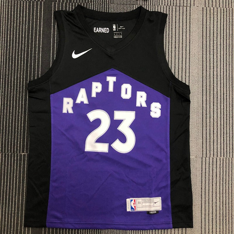 Toronto Raptors Earned Edition 2020-21 - Violet et noir - Fred VanVleet - 23