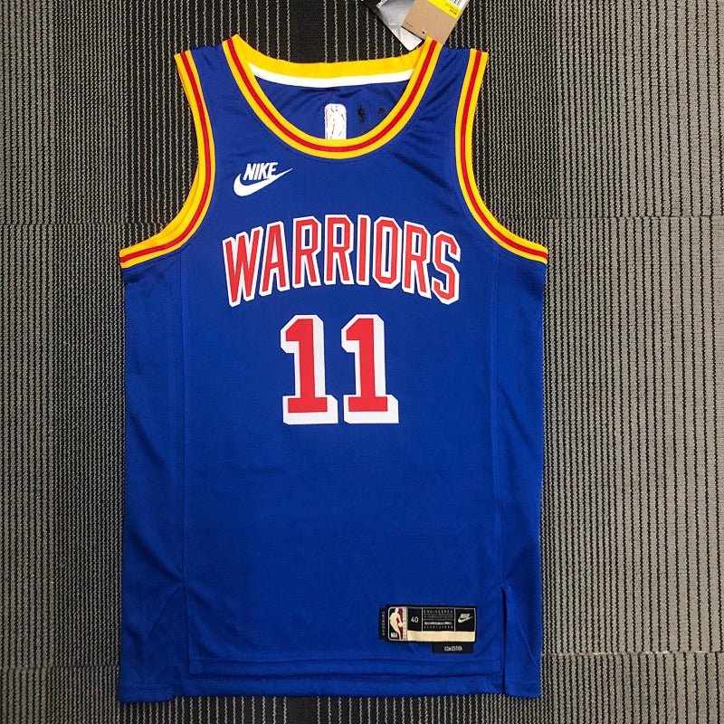 Golden State Warriors Classic Edition 75e anniversaire - Bleu - Klay Thompson - 11
