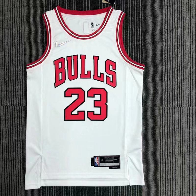 Chicago Bulls Association Edition 75e anniversaire - Blanc - Michael Jordan - 23