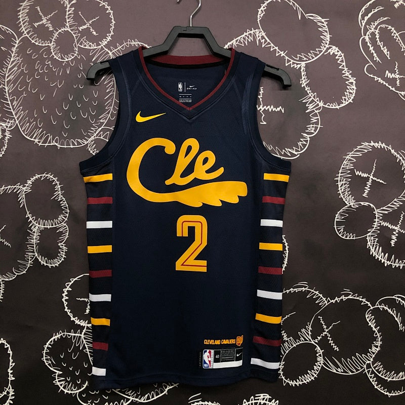 Cleveland Cavaliers City Edition CLE - Bleu marine - Kyrie Irving - 2
