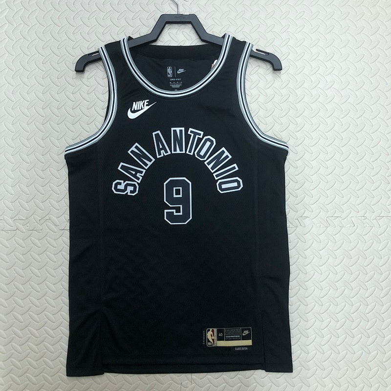 San Antonio Spurs Classic Edition 2022-23 50e anniversaire - Noir - Tony Parker - 9