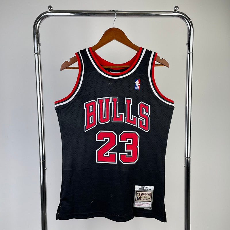 Chicago Bulls Hardwood Classics 1997-98 - Noir - Michael Jordan - 23