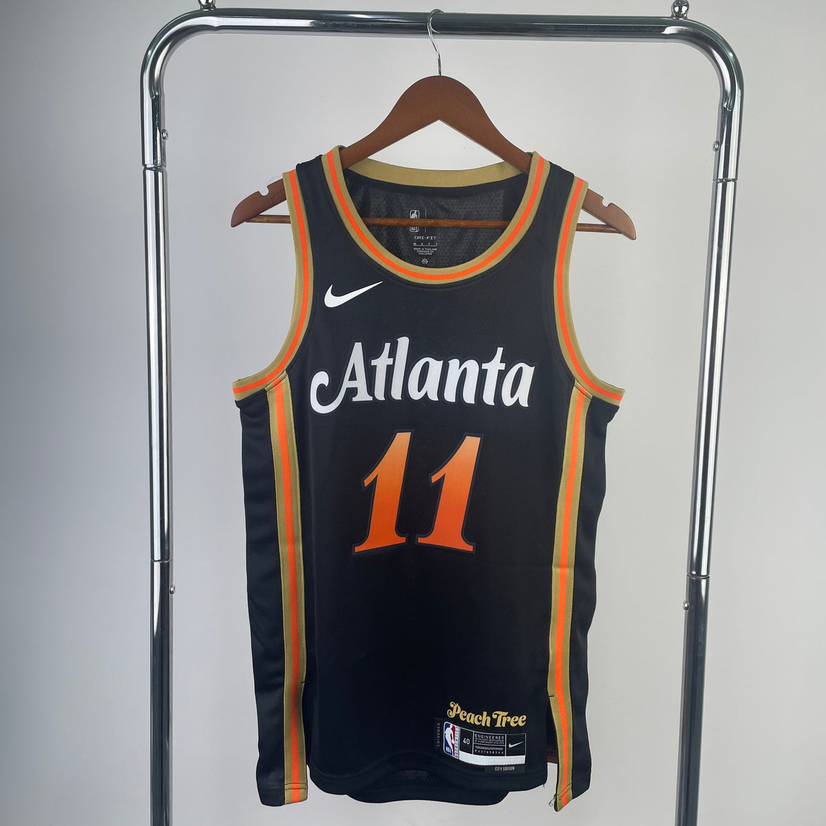 Atlanta Hawks City Edition 2022-23 Peachtree - Noir - Trae Young - 11