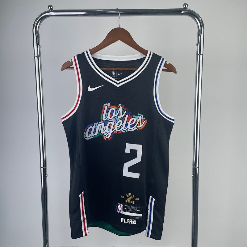 Los Angeles Clippers City Edition 2022-23 - Noir - Kawhi Leonard - 2