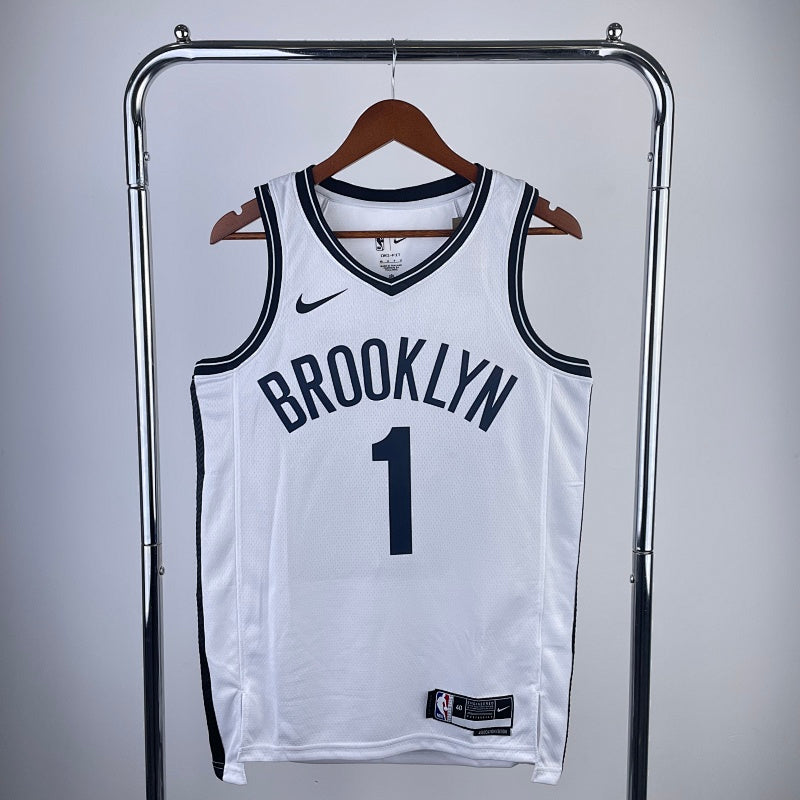 Brooklyn Nets Association Edition - Blanc - Mikal Bridges - 1