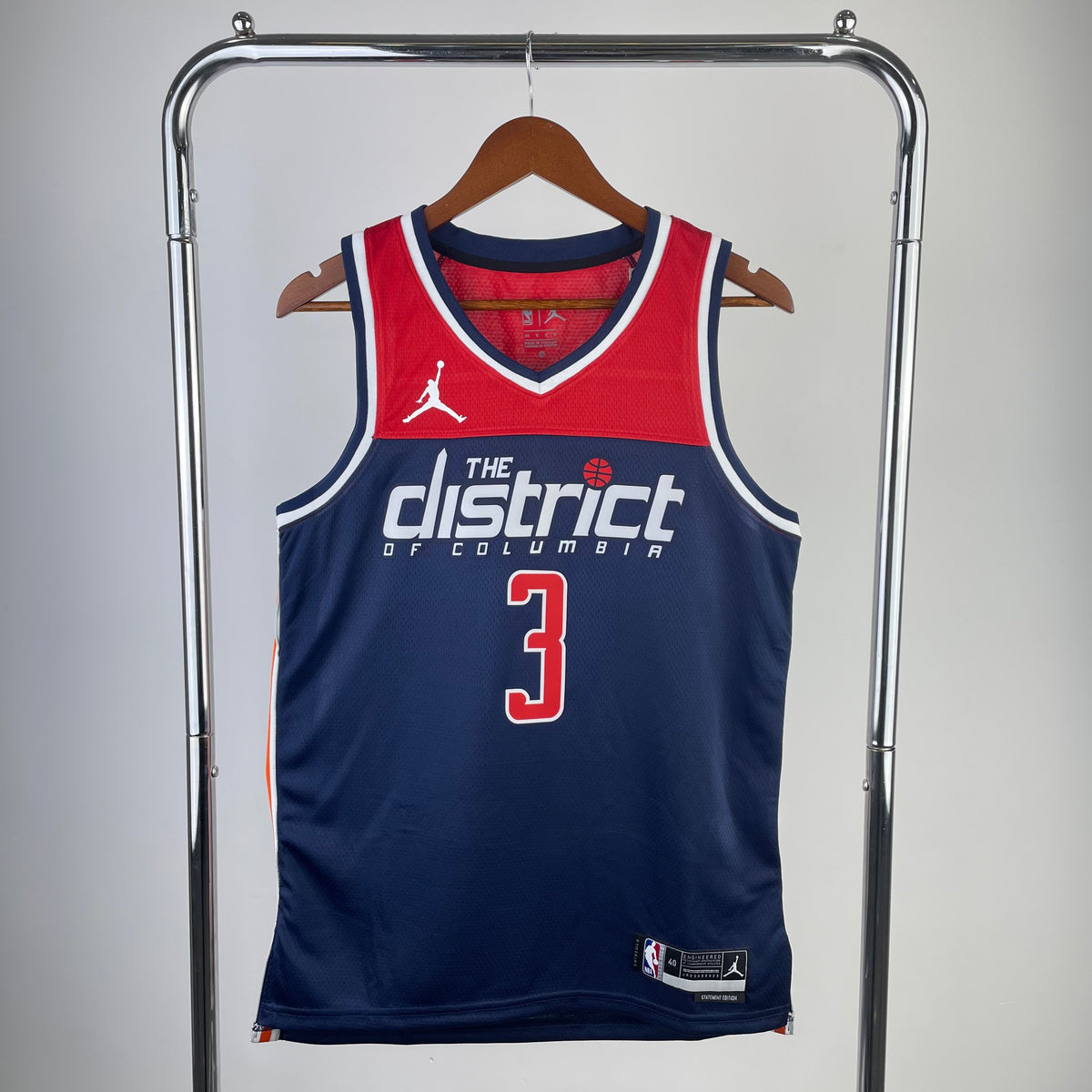 Washington Wizards Statement Edition 2022-23 - Bleu marine - Bradley Beal - 3