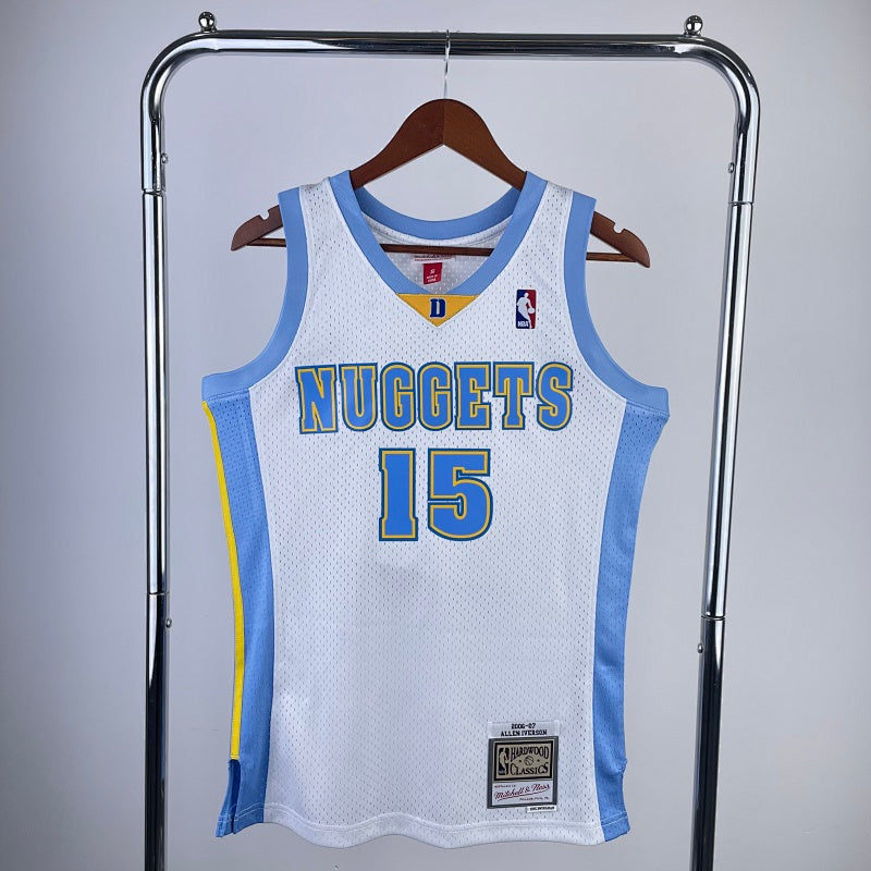 Denver Nuggets Retro 2003-04 - Blanc - Carmelo Anthony - 15