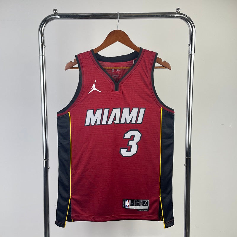 Miami Heat Statement Edition - Rouge - Dwyane Wade - 3