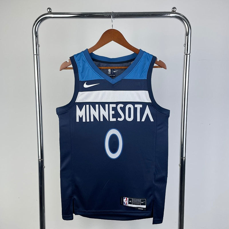 Minnesota Timberwolves Icon Edition - Bleu marine - D'Angelo Russell - 0