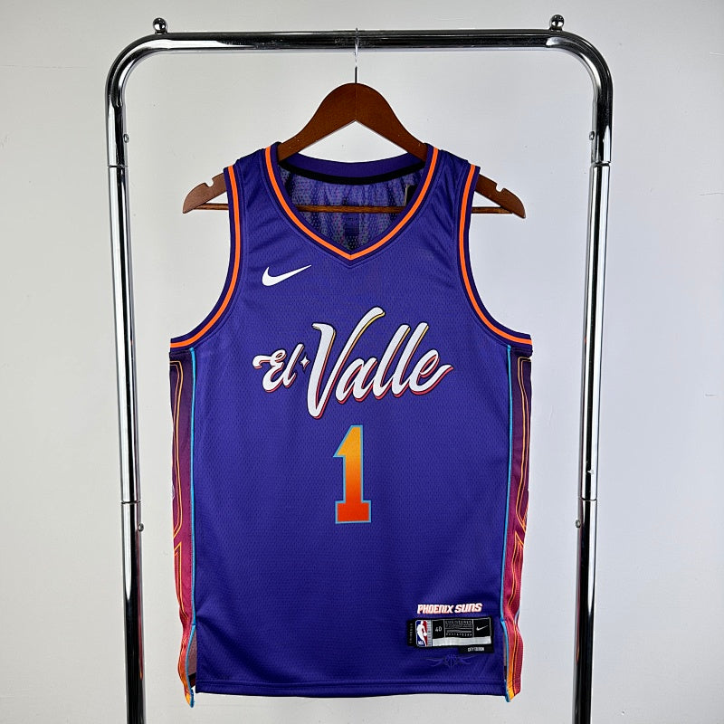 Phoenix Suns City Edition 2023-24 El Valle - Violet - Devin Booker - 1