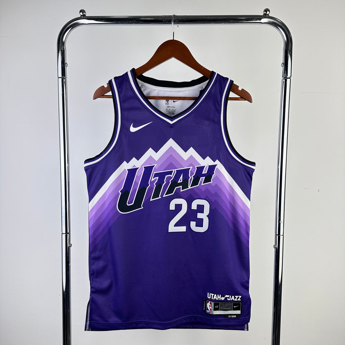 Utah Jazz City Edition 2023-24 Purple Mountain - Violet - Lauri Markkanen - 23