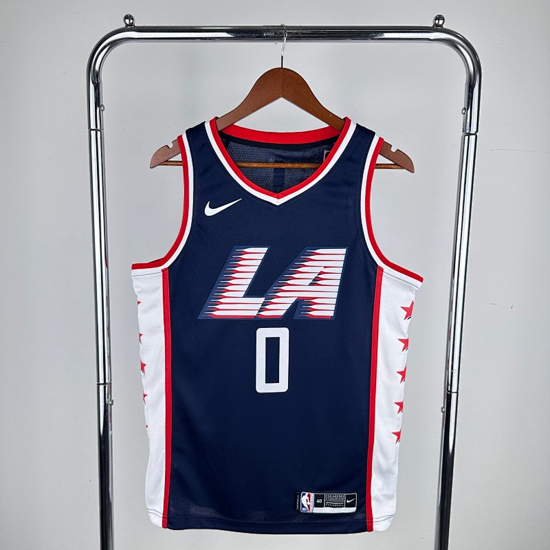 Los Angeles Clippers City Edition 2018-19 LA - Bleu marine - Russell Westbrook - 0
