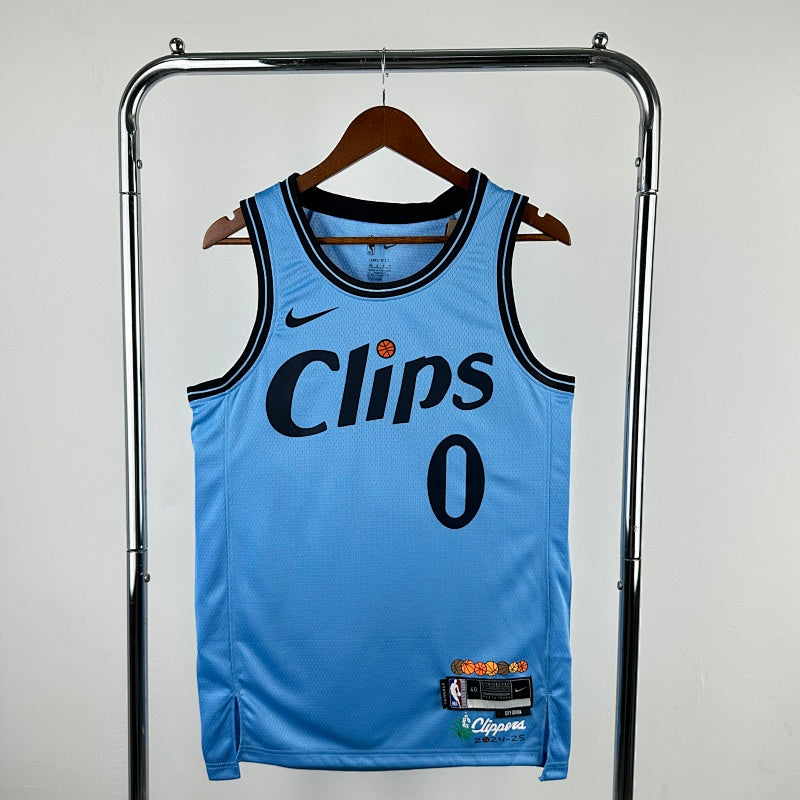 Los Angeles Clippers City Edition 2024-25 - Bleu clair - Russell Westbrook - 0