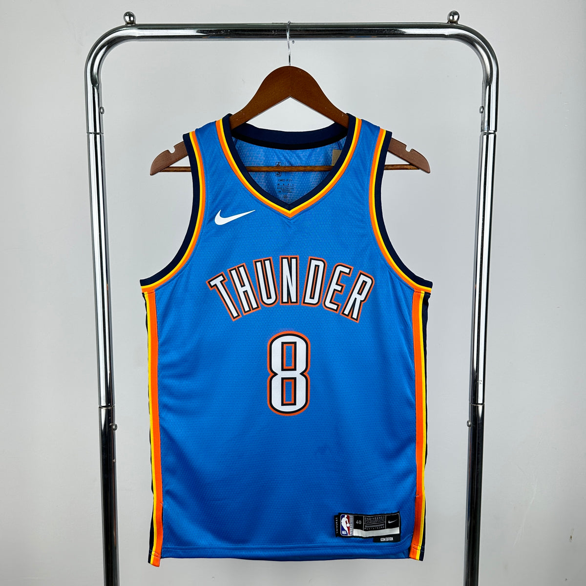 Oklahoma City Thunder Icon Edition Thunder - Bleu - Jalen Williams - 8
