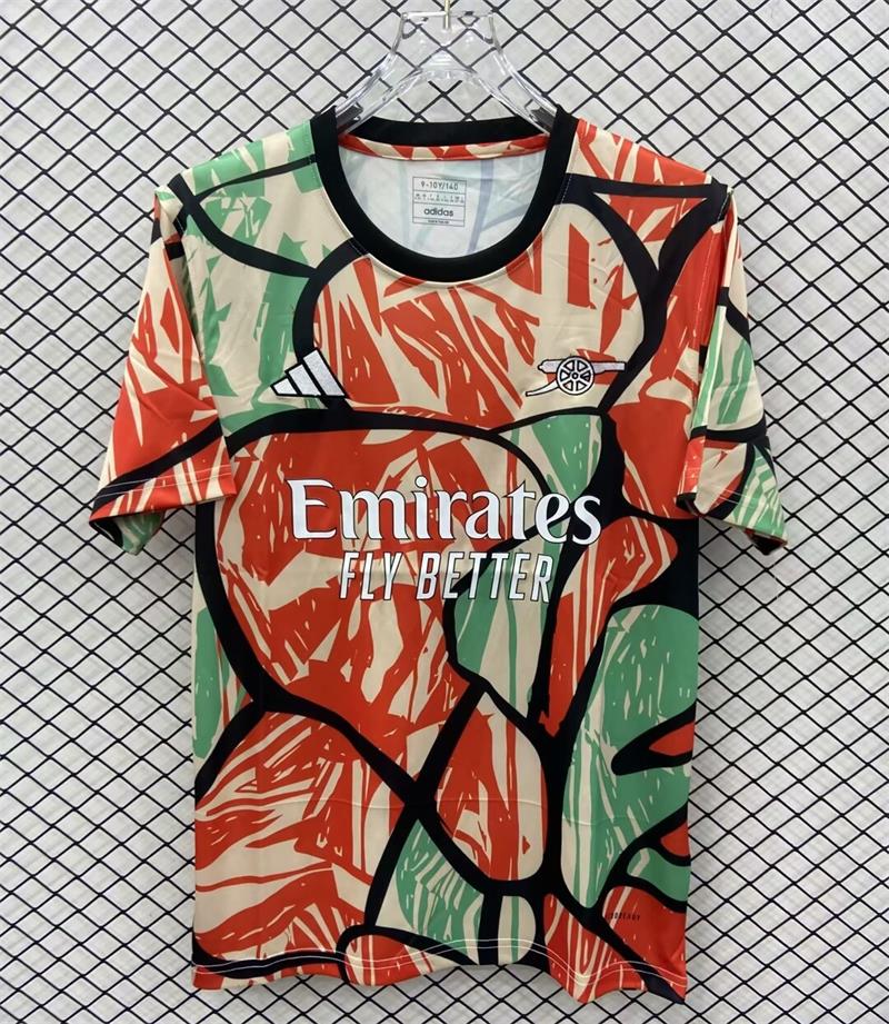 Maillot Arsenal prematch 2024