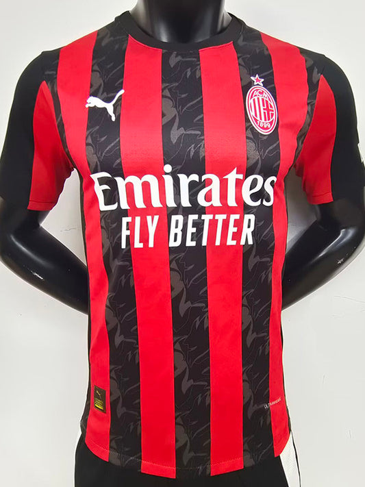 Maillot Milan AC Version Player 25-26