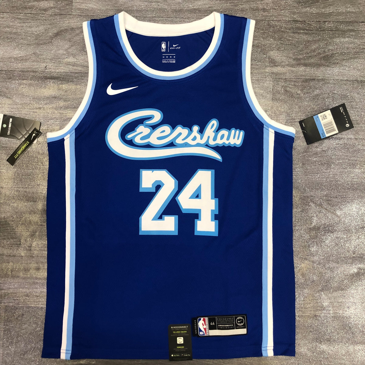 Los Angeles Lakers Edition Crenshaw - Bleu et blanc - Kobe Bryant - 24