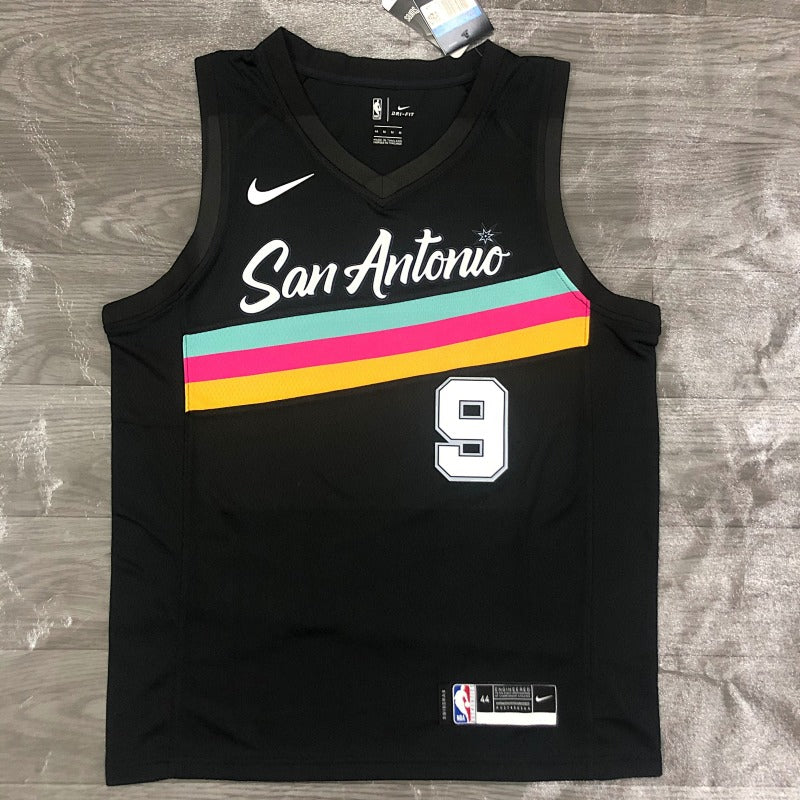 San Antonio Spurs City Edition 2020-21 Fiesta - Noir - Tony Parker - 9