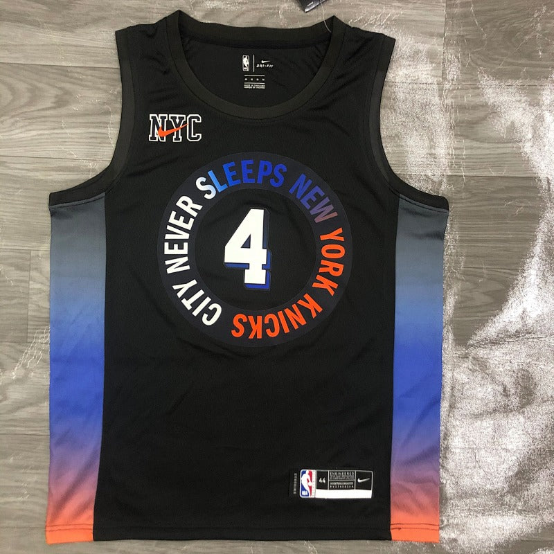 New York Knicks City Edition 2020-21 Empire State Energy - Noir - Derrick Rose - 4
