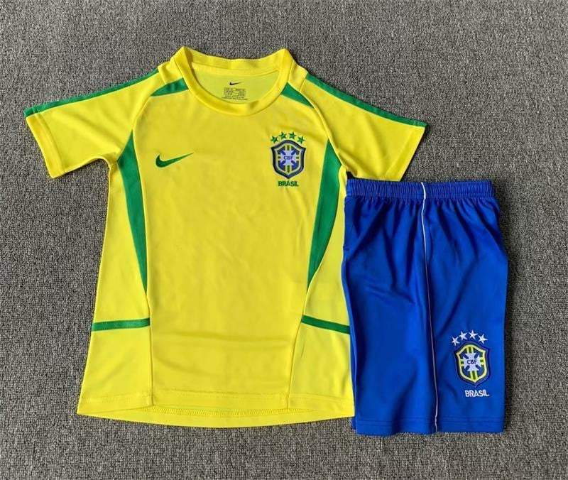 Maillot Enfant Bresil Retro