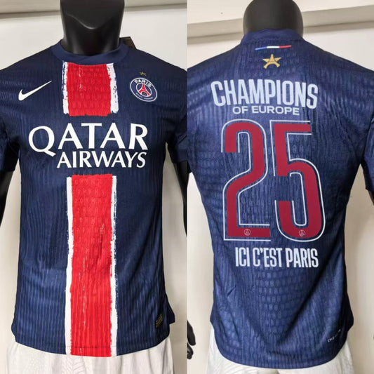 Maillot PSG Champion LDC Version Player 24-25