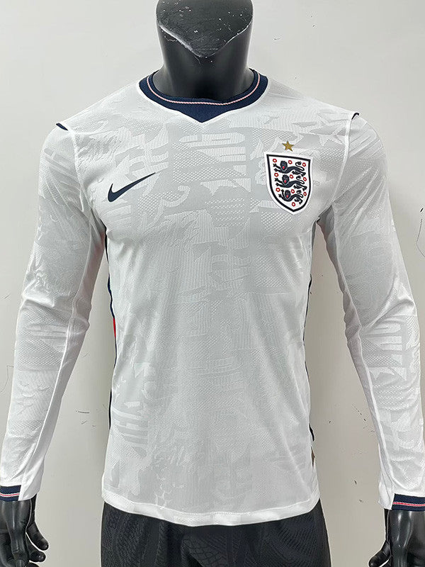 Maillot Angleterre Coupe du Monde 2026 Player Version Manche Longue