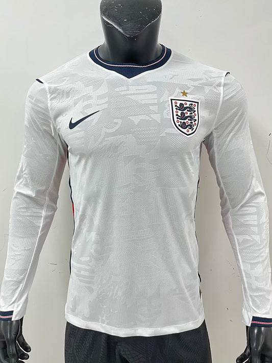 Maillot Angleterre Coupe du Monde 2026 Player Version Manche Longue