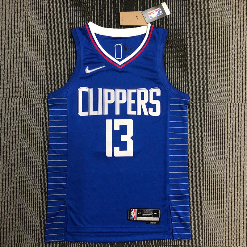 Los Angeles Clippers Icon Edition 75e anniversaire - Bleu - Paul George - 13