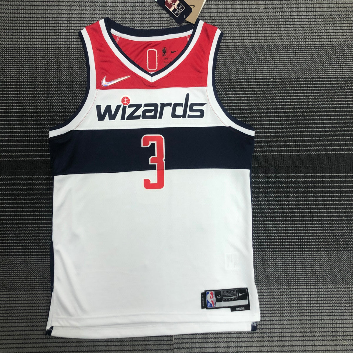 Washington Wizards Association Edition 75e anniversaire - Blanc - Bradley Beal - 3