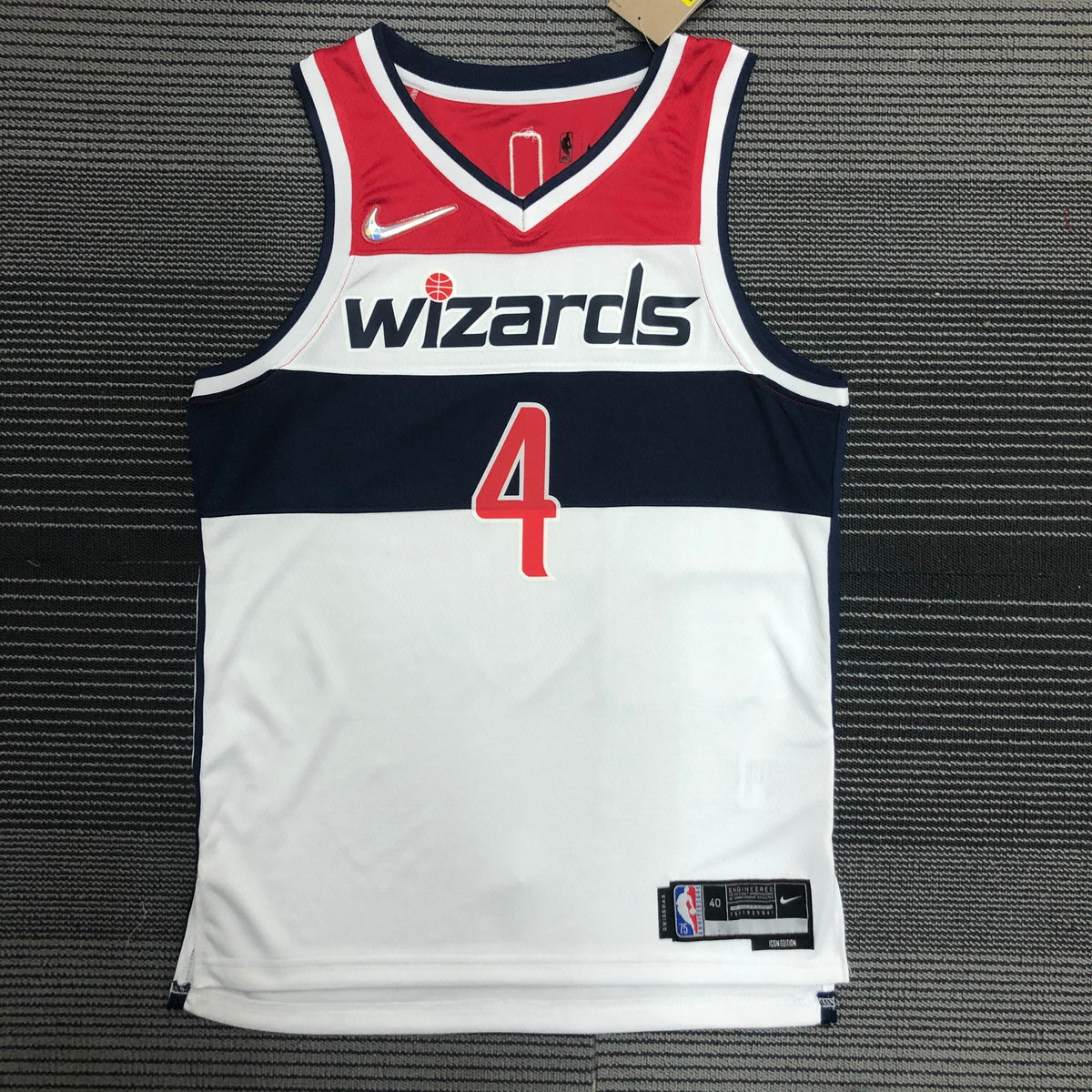 Washington Wizards Association Edition 75e anniversaire - Blanc - Russell Westbrook - 4