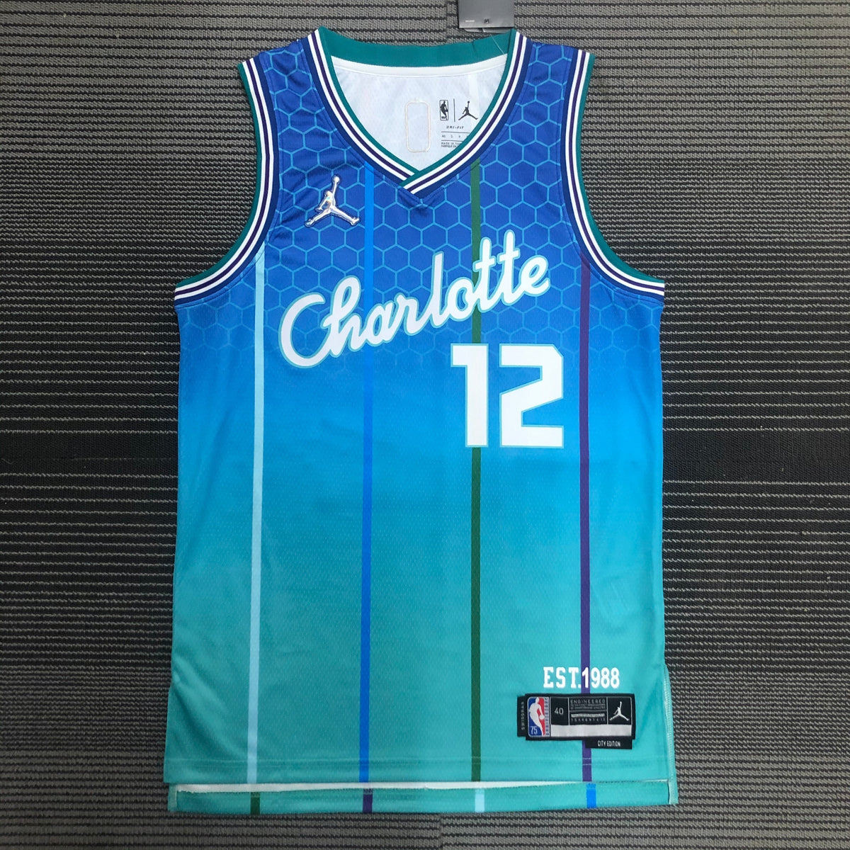 Charlotte Hornets City Edition 2021-22 - Turquoise - Kelly Oubre Jr. - 12