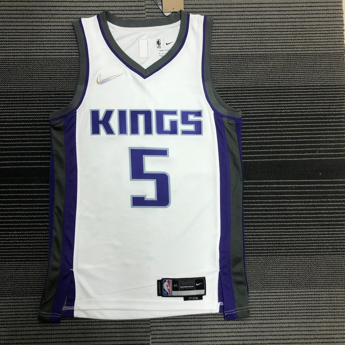 Sacramento Kings Association Edition 75e anniversaire - Blanc - De'Aaron Fox - 5