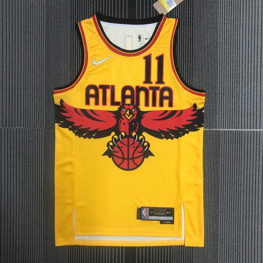 Atlanta Hawks City Edition 2021-22 Moments Mixtape - Jaune - Trae Young - 11