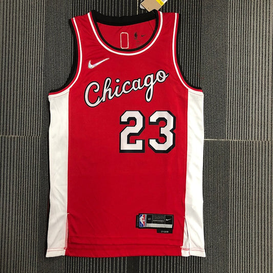Chicago Bulls City Edition 2021-22 - Rouge - Michael Jordan - 23