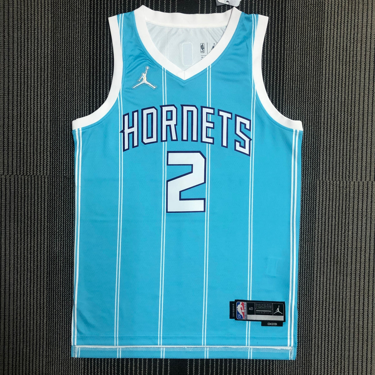 Charlotte Hornets Icon Edition 75e anniversaire - Turquoise - LaMelo Ball - 2