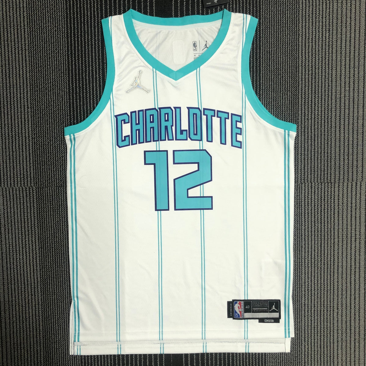 Charlotte Hornets Association Edition 75e anniversaire - Blanc - Kelly Oubre Jr. - 12