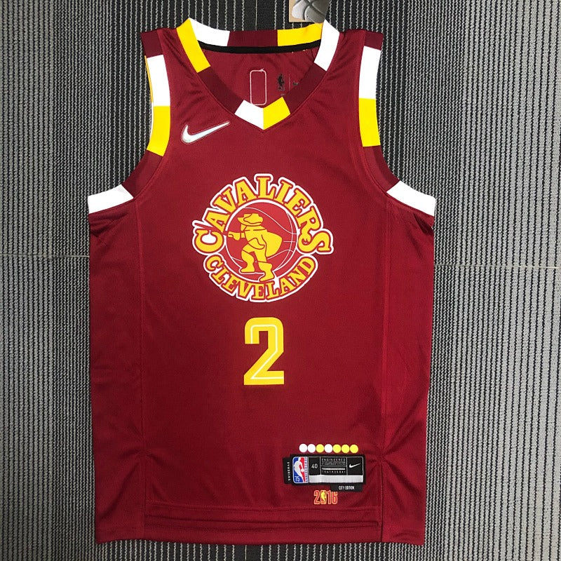 Cleveland Cavaliers City Edition 2021-22 Believeland - Bordeaux - Kyrie Irving - 2