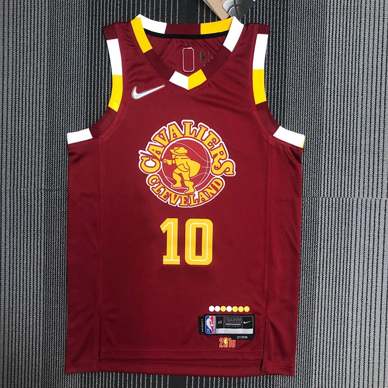 Cleveland Cavaliers City Edition 2021-22 Believeland - Bordeaux - Darius Garland - 10