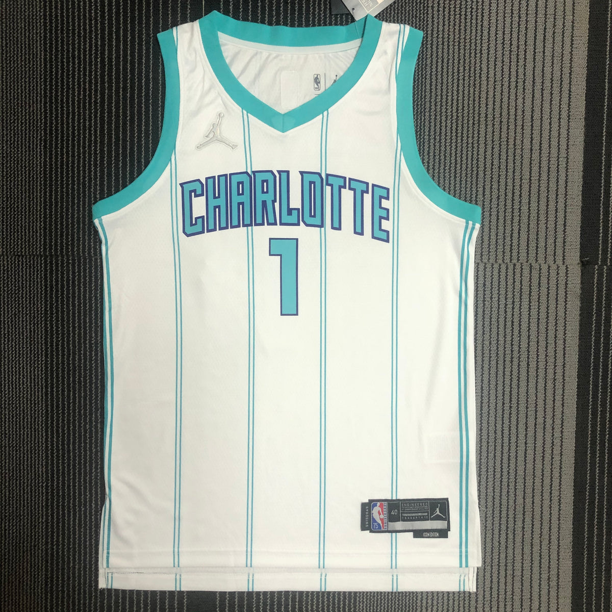 Charlotte Hornets Association Edition 75e anniversaire - Blanc - LaMelo Ball - 1
