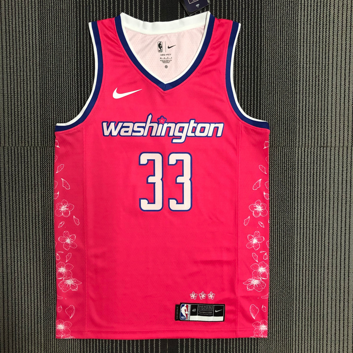 Washington Wizards City Edition 2022-23 Cherry Blossom - Rose - Kyle Kuzma - 33