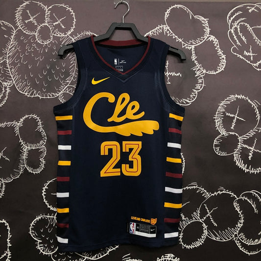 Cleveland Cavaliers City Edition CLE - Bleu marine - LeBron James - 23