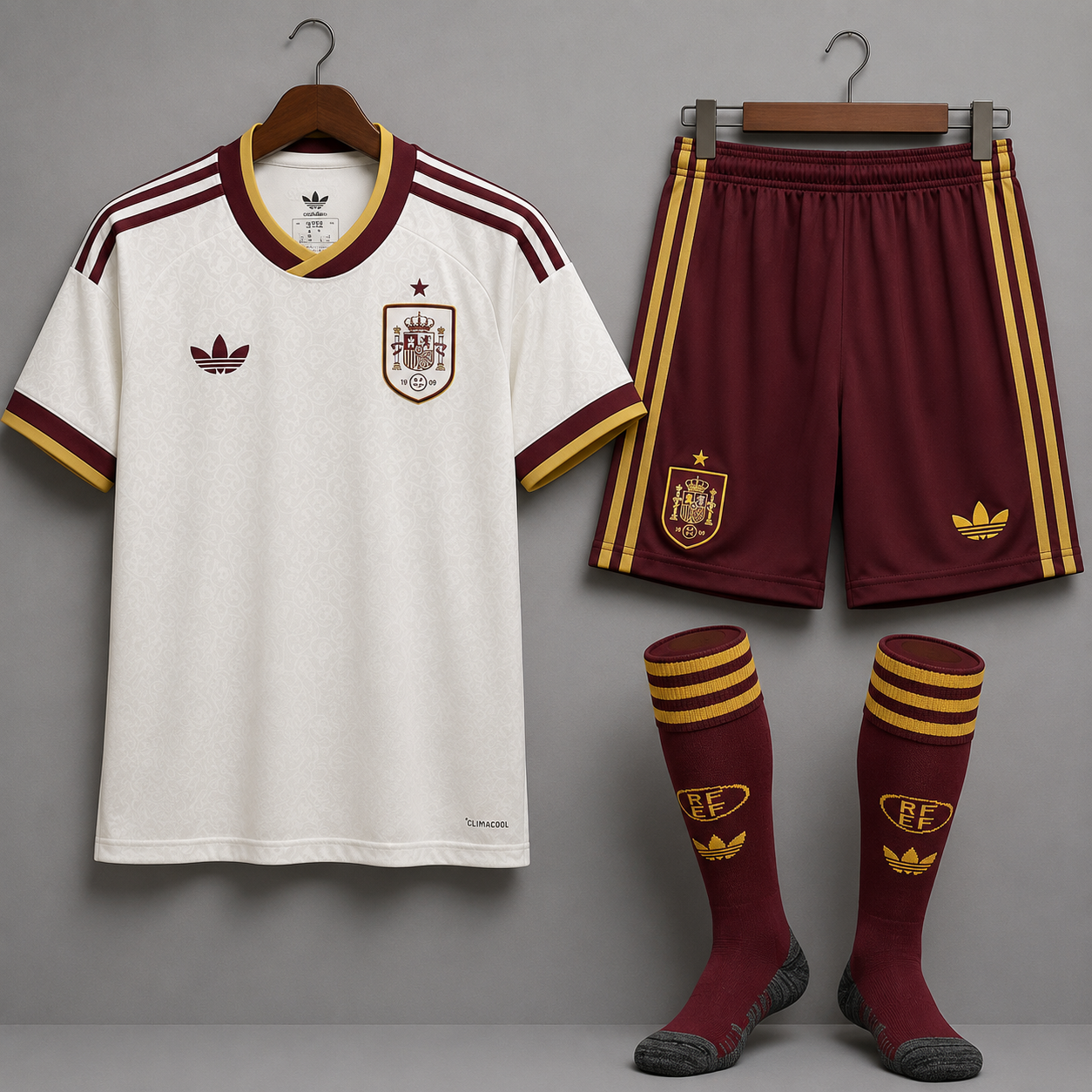 Maillot Espagne 26-27 + short + chausette