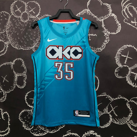 Oklahoma City Thunder City Edition 2018-19 - Turquoise - Kevin Durant - 35