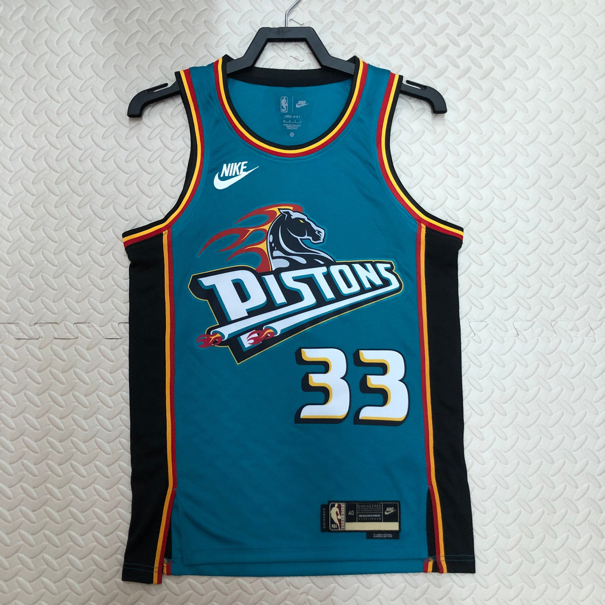 Detroit Pistons Classic Edition 2022-23 - Turquoise - Grant Hill - 33