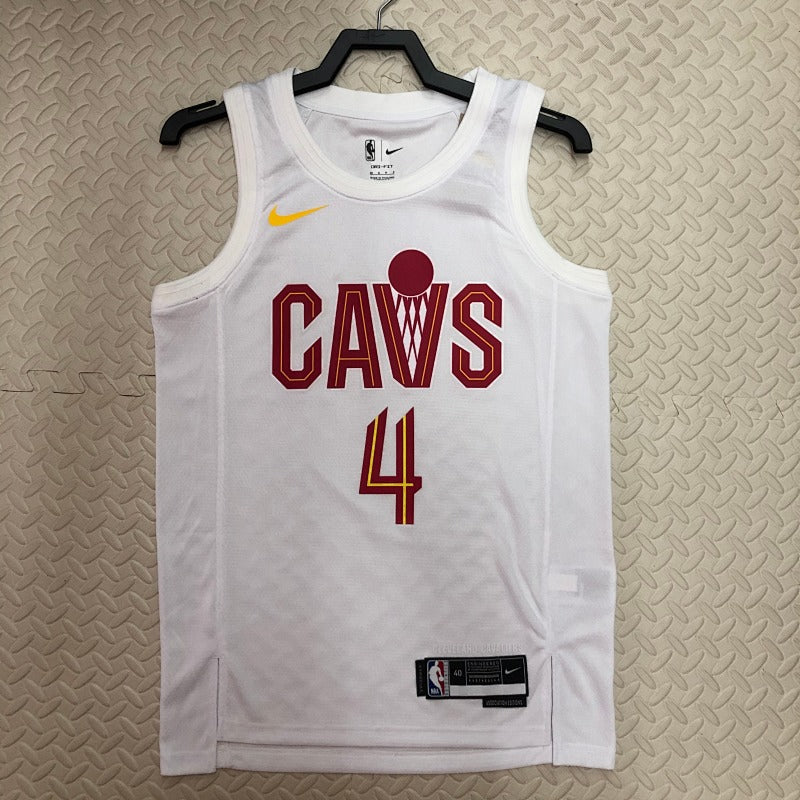Cleveland Cavaliers Association Edition 2022-23 - Blanc - Evan Mobley - 4