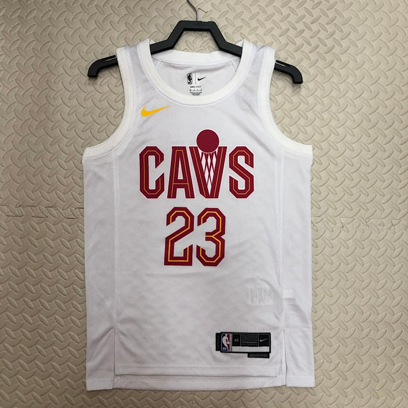 Cleveland Cavaliers Association Edition 2022-23 - Blanc - LeBron James - 23