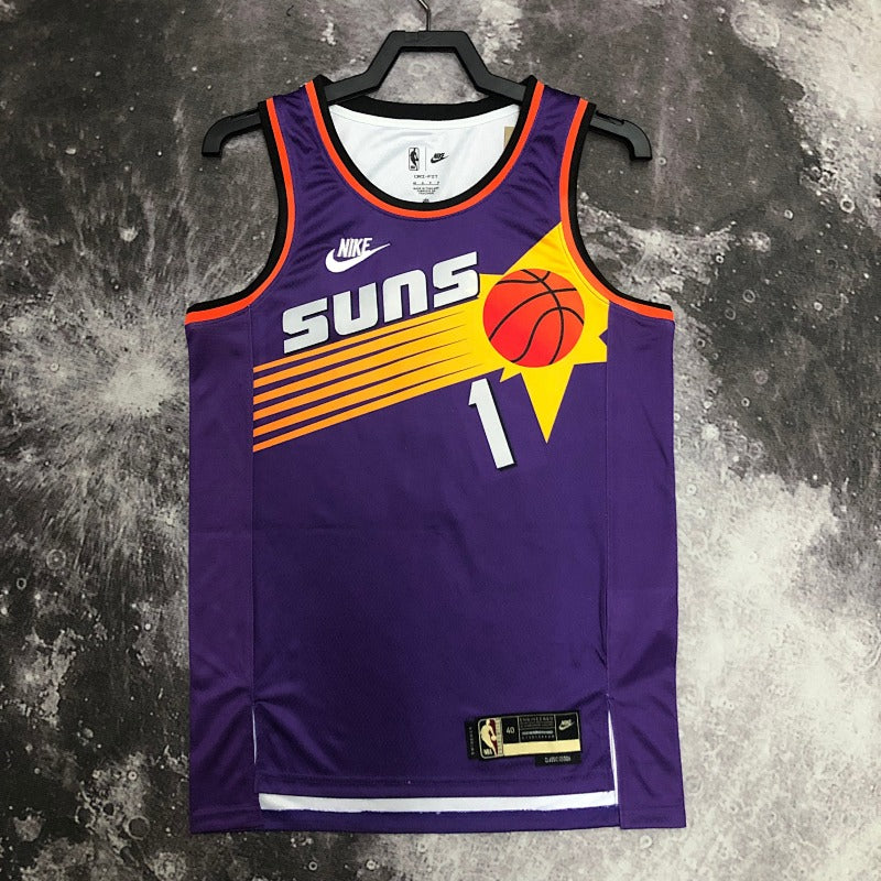 Phoenix Suns Classic Edition 2022-23 Sunburst - Violet - Devin Booker - 1