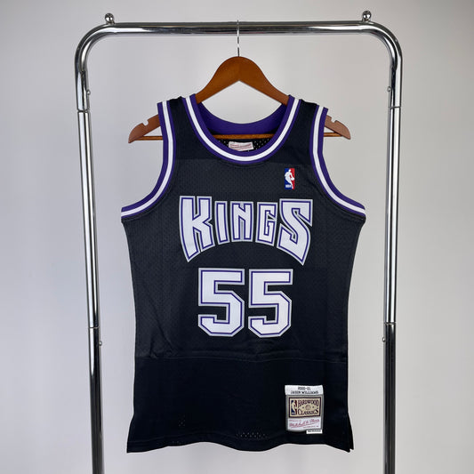 Sacramento Kings Hardwood Classics 2000-01 - Noir - Jason Williams - 55