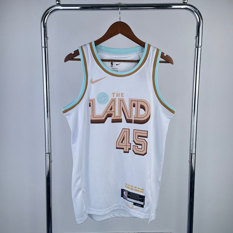 Cleveland Cavaliers City Edition 2022-23 The Land - Blanc - Donovan Mitchell - 45