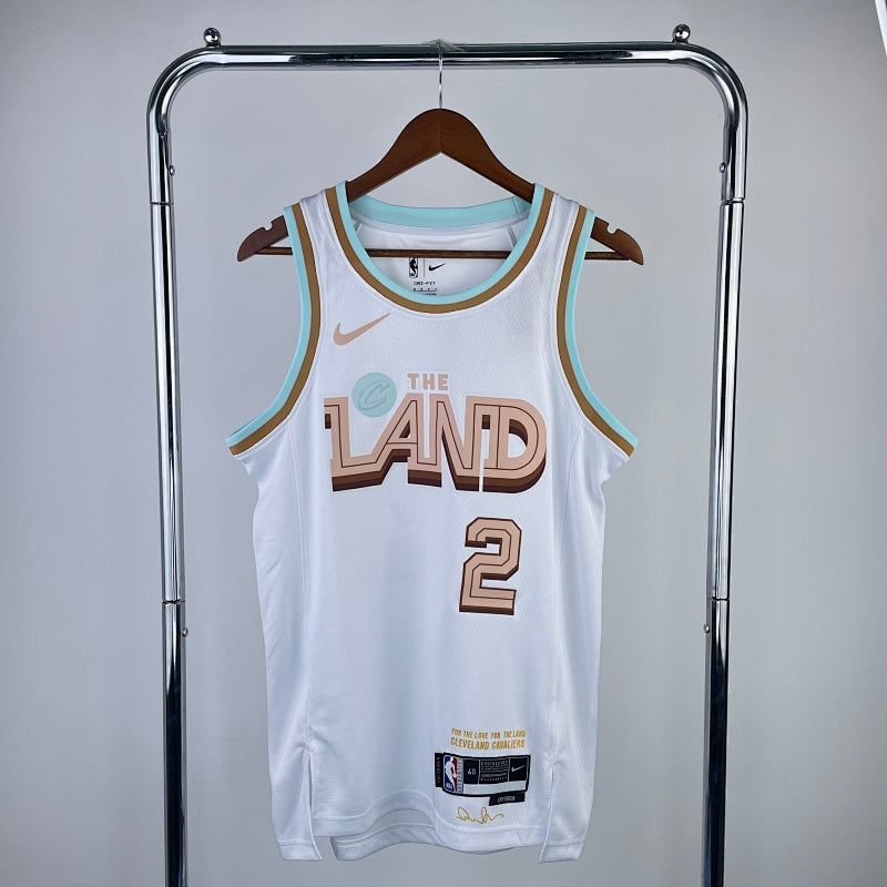 Cleveland Cavaliers City Edition 2022-23 The Land - Blanc - Kyrie Irving - 2